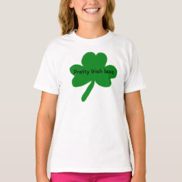 Camiseta Bonito Irlandés Lass Shamrock T-Shirt