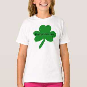 Camiseta Bonito Irlandés Lass Shamrock T-Shirt