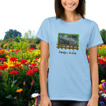 Camiseta Bonito jardinería amante del jardín personal<br><div class="desc">camiseta personal amante de los jardines de la planta de jardinería de bonito. Añade tu propio nombre y texto para personalizar.</div>