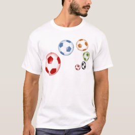 Camiseta Bonito juego de pelotas de fútbol