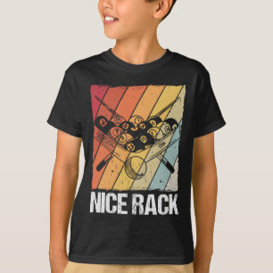 Camiseta Bonito jugador de billar de billares para rack
