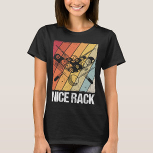 Camiseta Bonito jugador de billar de billares para rack