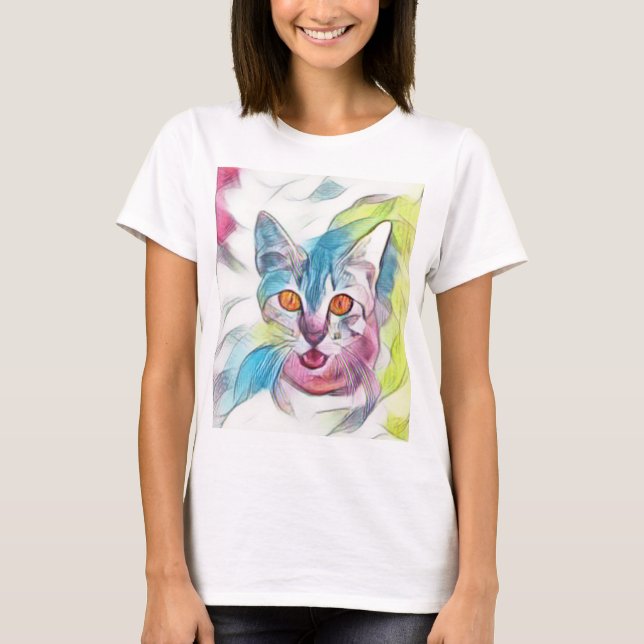 Camiseta Bonito Kitty (Anverso)