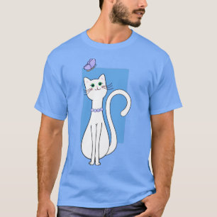 Camiseta Bonito Kitty con perlas