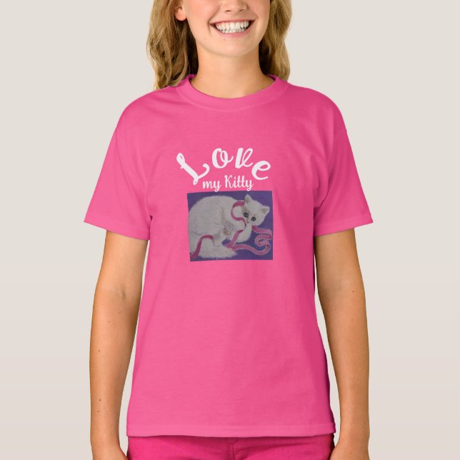 Camiseta Bonito kitty T-Shirt (Anverso)