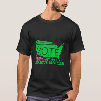 Camiseta Bonito lindo aka vote tee