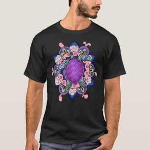 Camiseta Bonito Mandala Ocean Animal Maorí Tribal Hawai