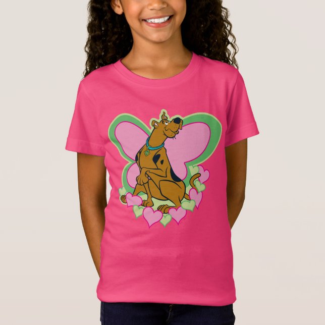 Camiseta Bonito Mariposa Scooby-Doo (Anverso)