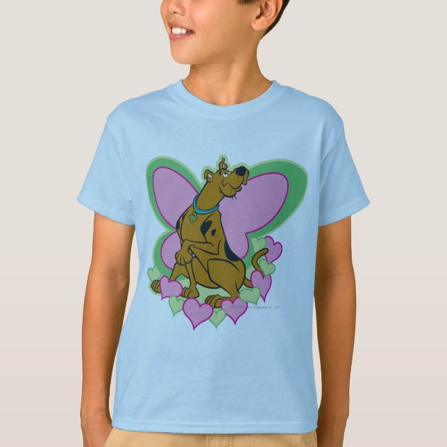 Camiseta Bonito Mariposa Scooby-Doo (Anverso)
