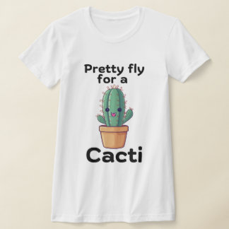Camiseta Bonito mosca para un Cacti