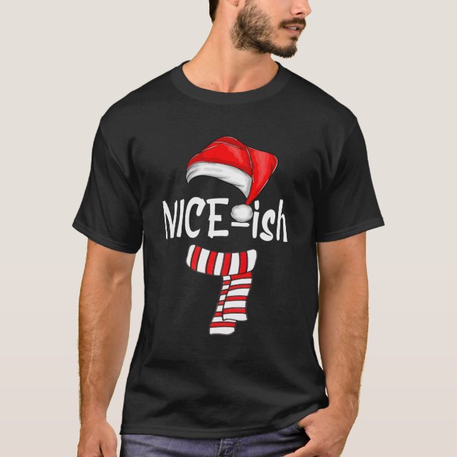 Camiseta Bonito Navidades de Santa Claus Ish (Anverso)