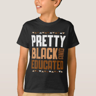 Camiseta Bonito Negra Y Educada Mujeres Africanas Black His