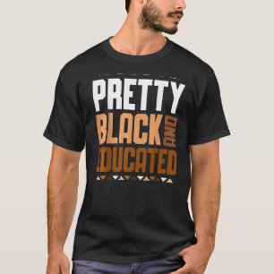 Camiseta Bonito Negra Y Educada Mujeres Africanas Black His