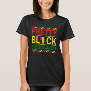 Camiseta Bonito Negra Y Educada Mujeres Africanas Black His