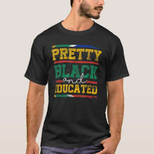 Camiseta Bonito Negra Y Mujeres Educadas Mon De Historia Ne
