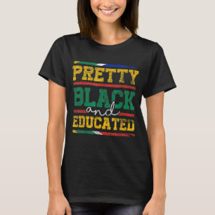 Camiseta Bonito Negra Y Mujeres Educadas Mon De Historia Ne