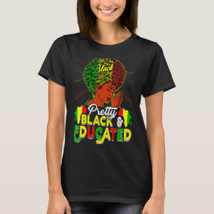 Camiseta Bonito Negro Y Educado Mes De La Historia Negra
