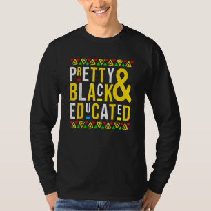 Camiseta Bonito Negro Y Educado Mes De La Historia Negra Fu