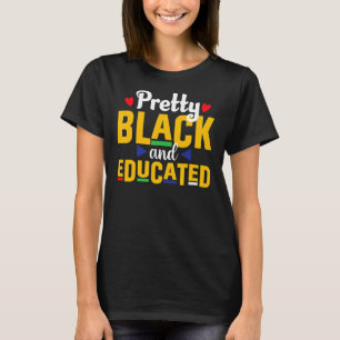 Camiseta Bonito Negro Y Educado Mes De La Historia Negra Li