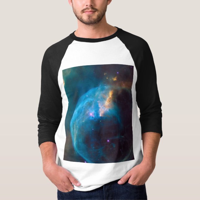 Camiseta Bonito paisajístico nocturno Simp (Anverso)