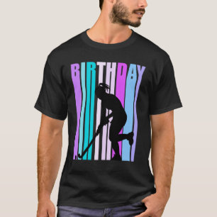 Camiseta Bonito Pastel de Aniversario Rosa Mujeres Colorida
