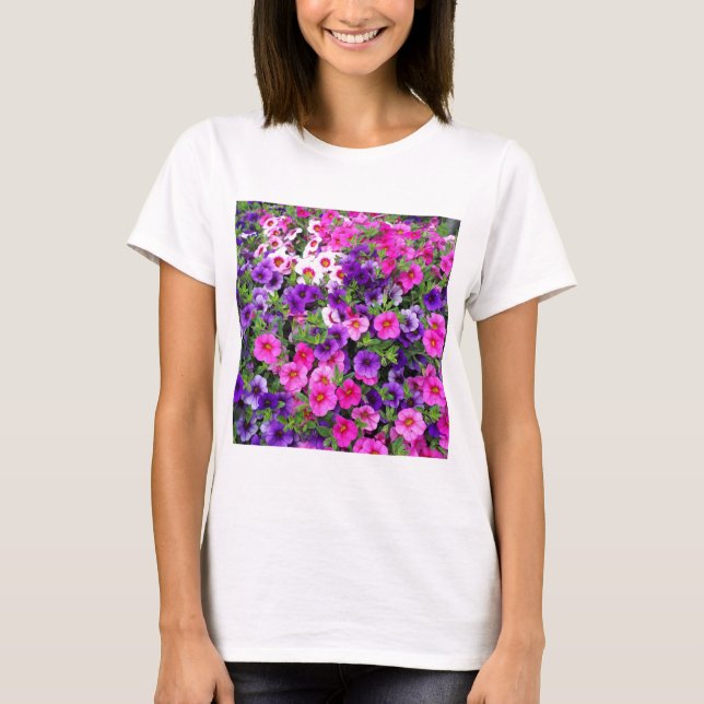 Camiseta Bonito Petunias (Anverso)