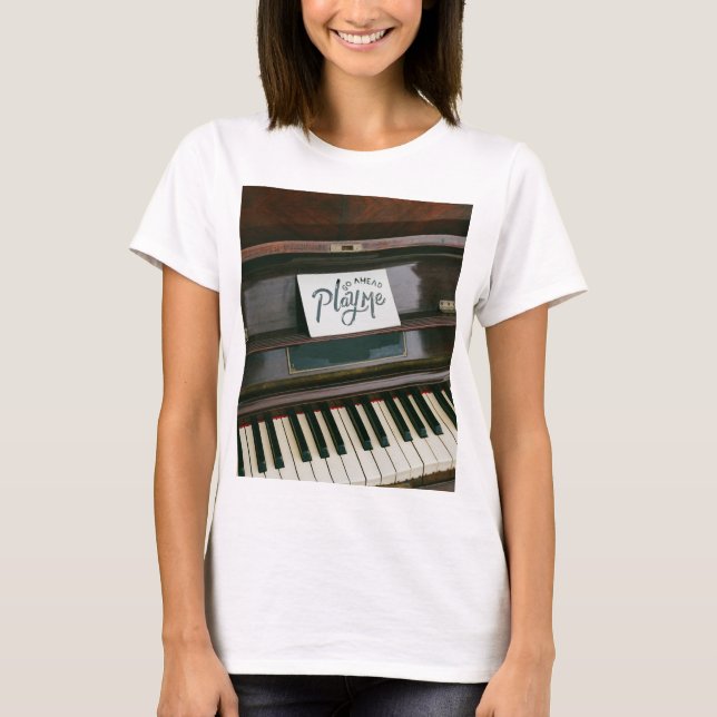 Camiseta Bonito Piano (Anverso)