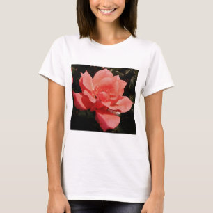Camiseta Bonito Rosa Rosa Rosa floral