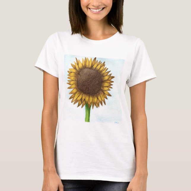 Camiseta Bonito Sunflower (Anverso)