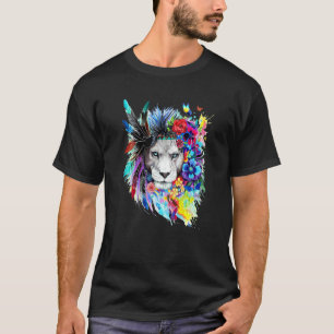 Camiseta Bonito Trabajo Tigre Rey De Animal Para Hombres Mu