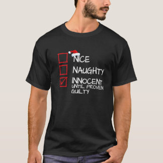 Camiseta Bonito Travieso Inocente Hasta que se Demuestre qu