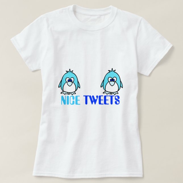 Camiseta Bonito tuiteo en Twitter Chiste gracioso y sucio d (Diseño del anverso)