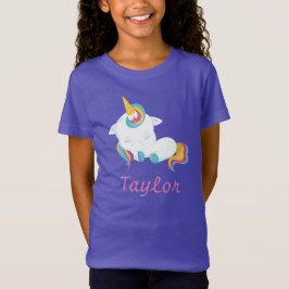Camiseta Bonito Unicornio durmiendo