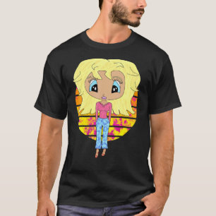 Camiseta Bonito Vintage Chica Doll