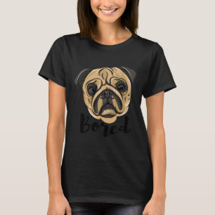 Camiseta Bonito y aburrido Pug Classic T-Shirt 421