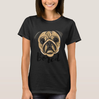 Camiseta Bonito y aburrido Pug Classic T-Shirt 421