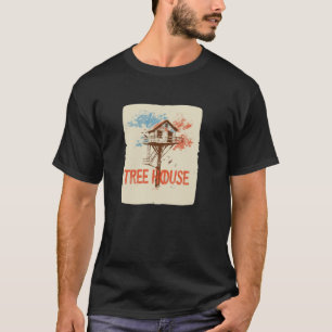 Camiseta Bonito y colorido equipo Treehouse