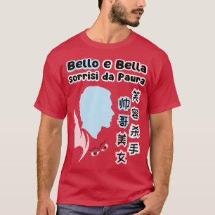 Camiseta Bonito y sonriente asesino chino italiano