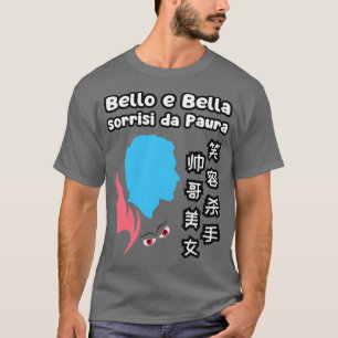 Camiseta Bonito y sonriente asesino chino italiano