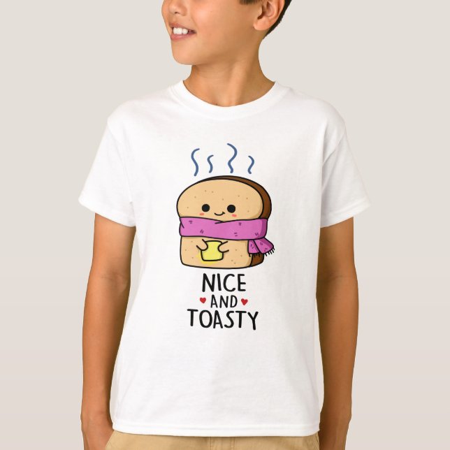 Camiseta Bonito Y Tostoso Divertido Pun De Mantequilla De T (Anverso)