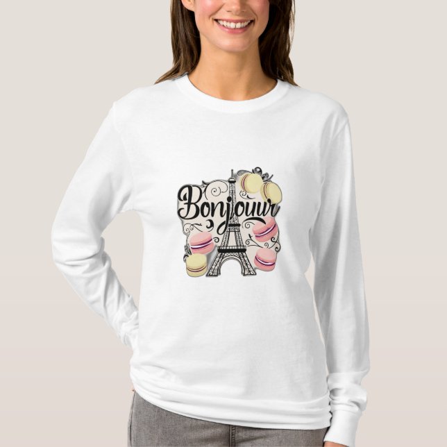 Camiseta Bonjour (Anverso)