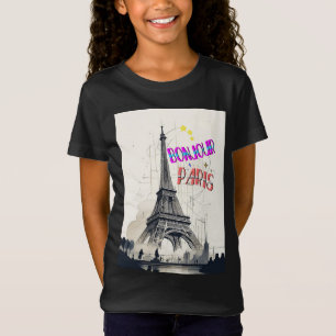Camiseta Bonjour Colorful Paris