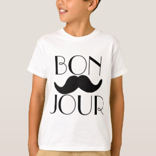 Camiseta BONJOUR Moustache