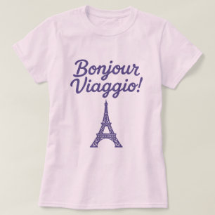 Camiseta ¡Bonjour Viaggio!