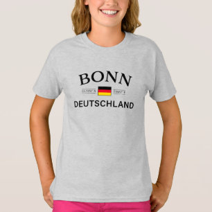 Camiseta Bonn Deutschland coordina a los niños alemanes