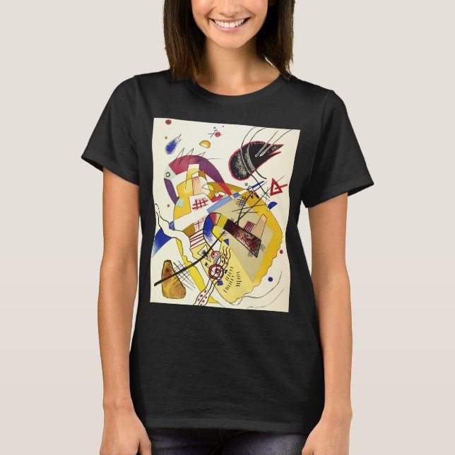 Camiseta Bonne humeur, 1923 por Wassily Kandinsky (Anverso)