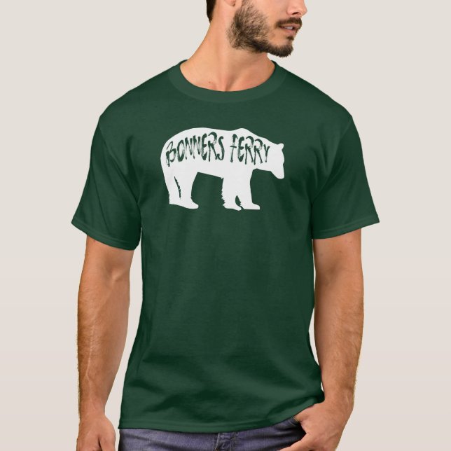 Camiseta Bonners Ferry Idaho Bear (Anverso)