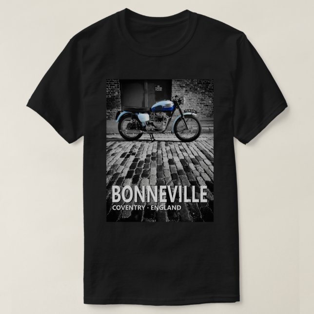 Camiseta Bonneville sobre Cobbles (Diseño del anverso)