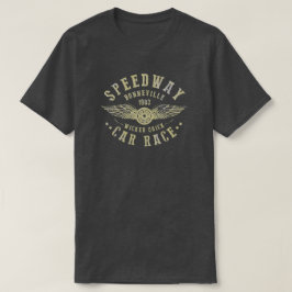 Camiseta BONNEVILLE SPEEDWAY | Retro | Vintage | Oscura
