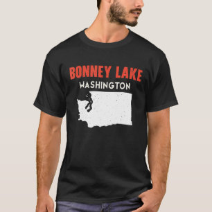 Camiseta Bonney Lake Washington USA State America Travel Wa